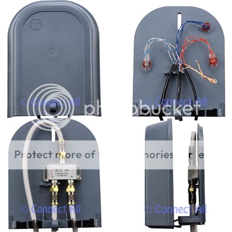 aerial coax junction box|tv aerial junction box internal.